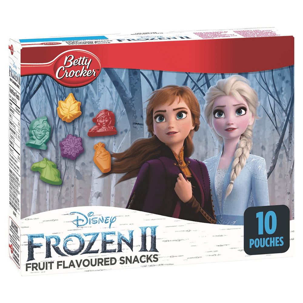 Betty Crocker Frozen II Fruit Flavored Snack caramelle alla frutta da