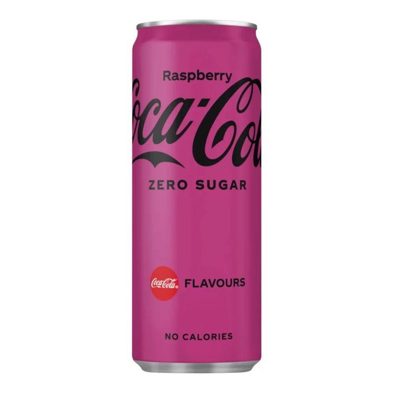 Coca Cola Zero Sugar Raspberry - Coca Cola al lampone da 250ml ...
