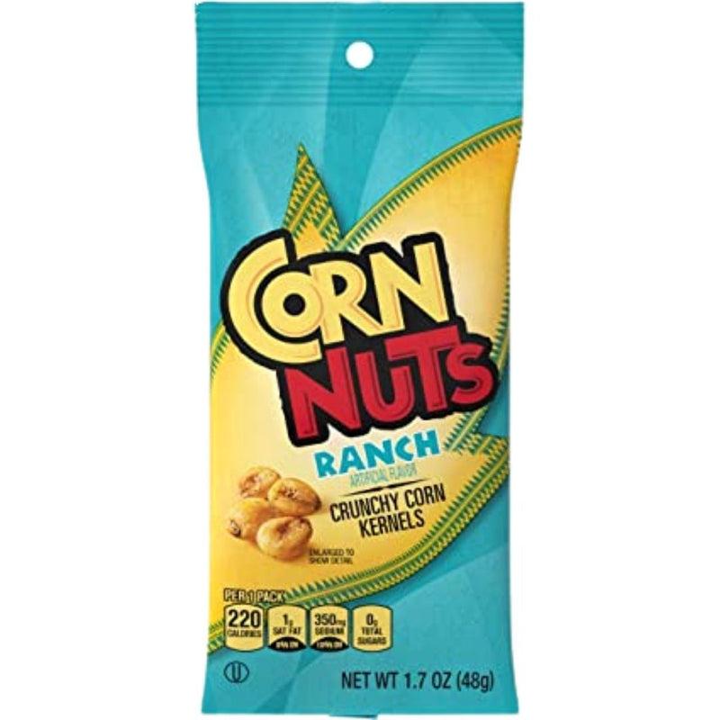 Crain Ranch Nuts Corn Nuts Ranch - mais tostato alla salsa ranch da 48g – American Uncle