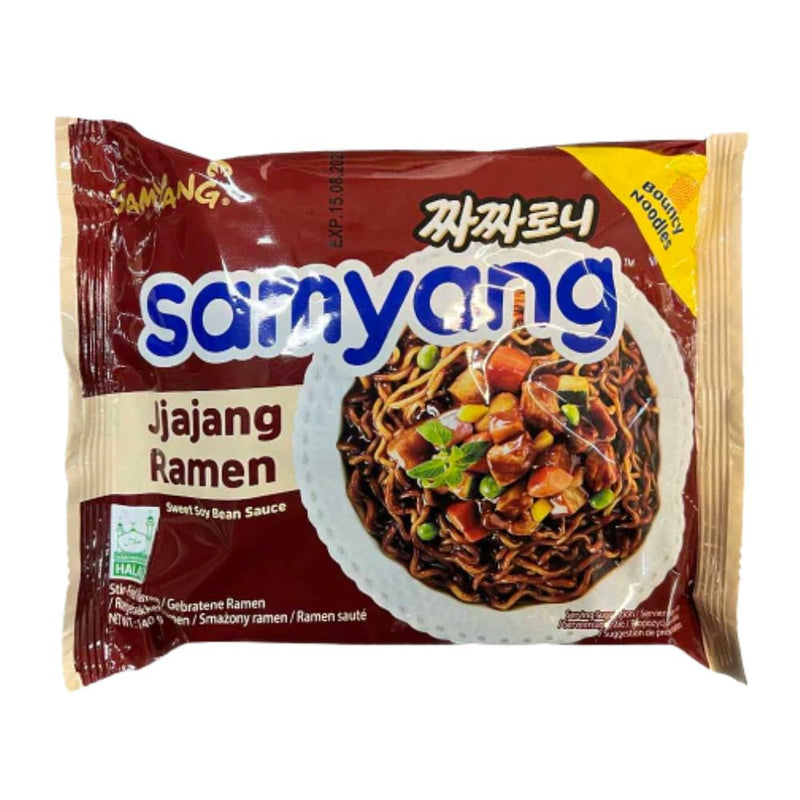 Samyang Jjajang Ramen Sweet Soy Bean Sauce ramen alle verdure con